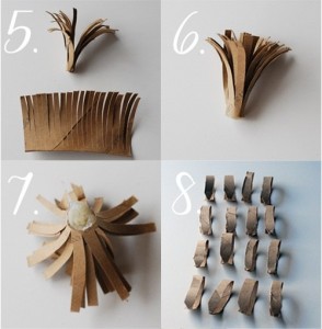 Como-hacer-flores-con-tubos-de-carton-reciclados-3-294x300