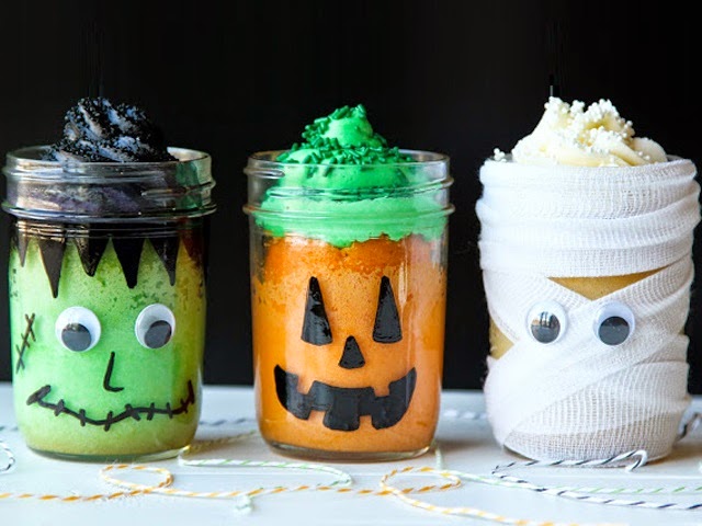 10 Ideas para Reciclar Frascos de Vidrio en Halloween1