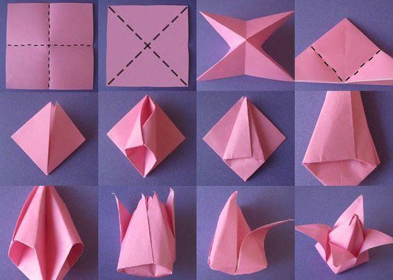 Manualidades origami Tutoriales fáciles en Papiroflexia Manualidades y Reciclados